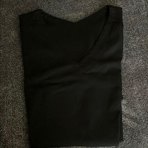 Black scrub top